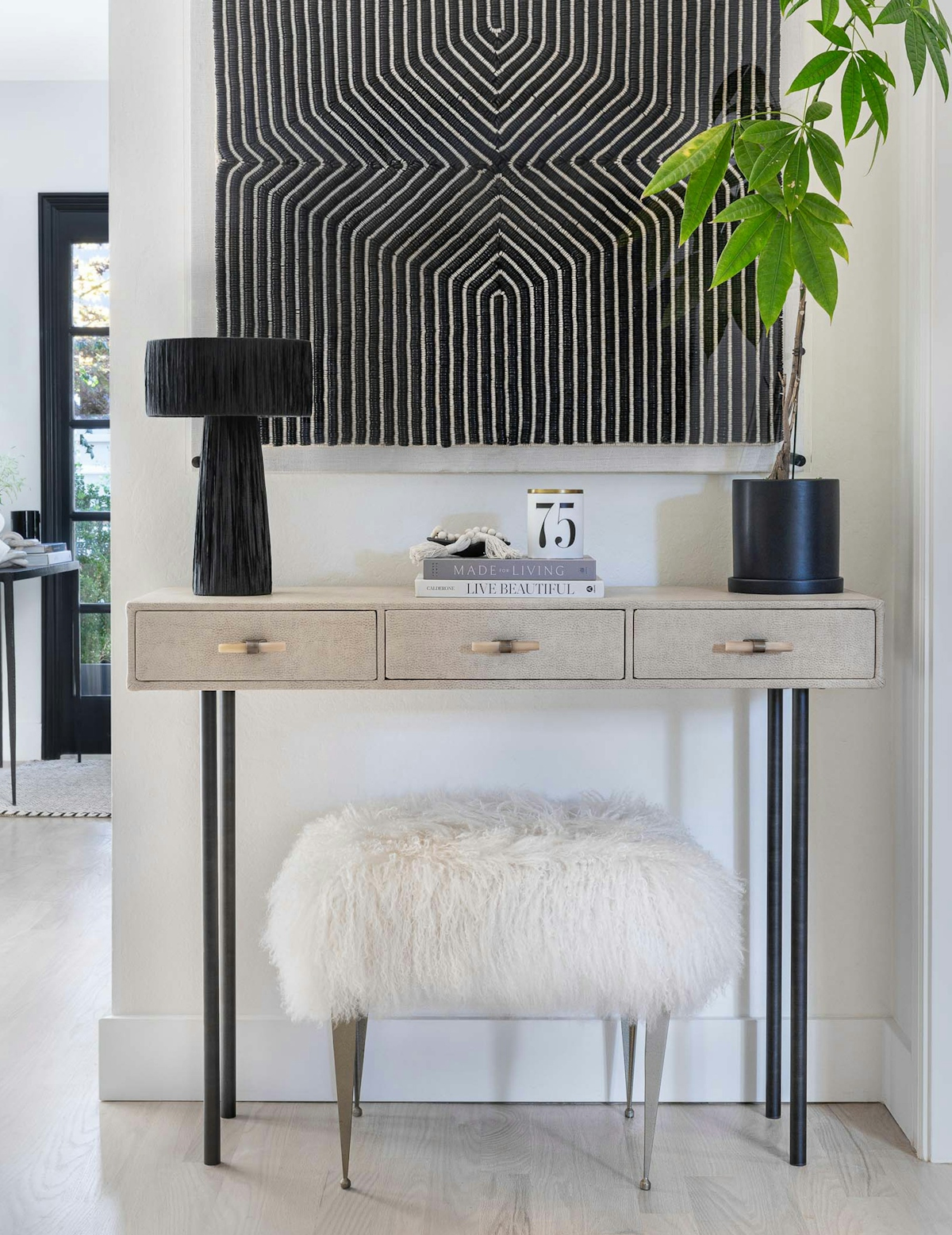 8 Essential Tips for Designing the Perfect Entryway | LuxDeco.com | Kimberley Harrison Interiors