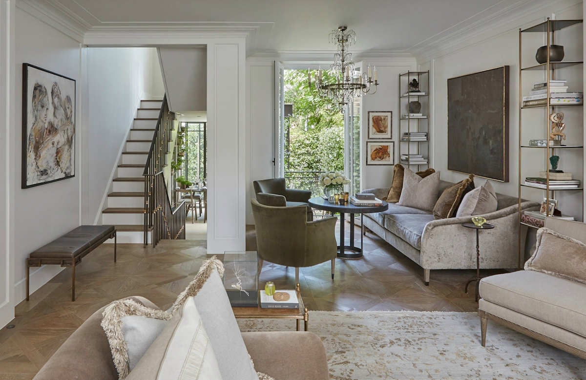 Meet The Designer | Louise Bradley Sitting Room | The Luxurist | LuxDeco.com